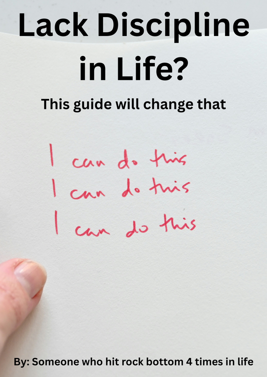 Lack Discipline in Life