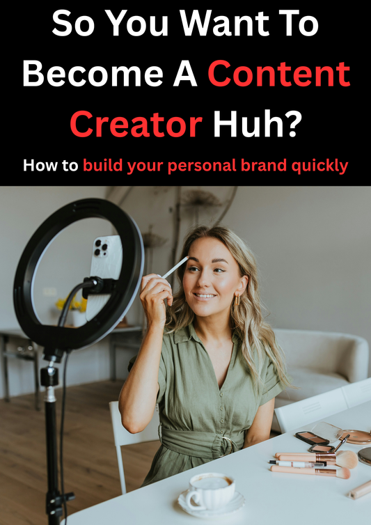 So You Want To Become A Content Creator Huh